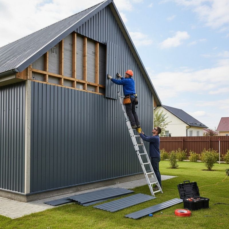 Metal Siding Repair Service
