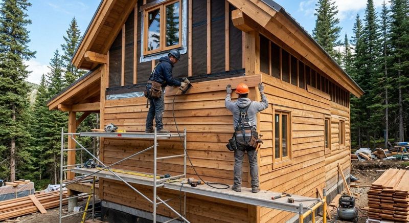 Batten Siding Installation in Boston, MA