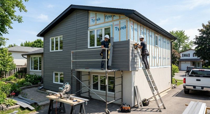 Facade Cladding Installation in Norwalk, CT